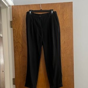 LOFT Women's Elegant Black Dress Pants
